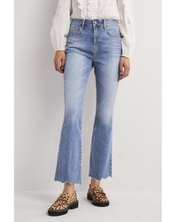 Boden - Fitted Cropped Flare Jean - Lyst