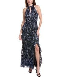 Adrianna Papell - Sleeveless Embellished Maxi Dress - Lyst