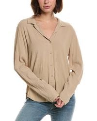 Bella Dahl - Button Front Shirt - Lyst