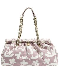 Chanel - Limited Edition Canvas Lucky Clover Shoulder Bag (Authentic Pre- Owned) - Lyst