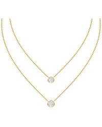 Lab Grown Diamonds - 14K 2.53 Ct. Tw. Lab-Grown Diamond Necklace - Lyst