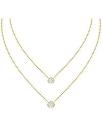 Lab Grown Diamonds - 14K 2.53 Ct. Tw. Lab-Grown Diamond Necklace - Lyst