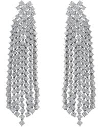 Diana M. Jewels - Fine Jewelry 18k 17.40 Ct. Tw. Diamond Earrings - Lyst