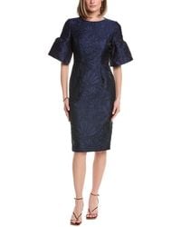 Rene Ruiz - Bell Sleeve Bodycon Sheath Dress - Lyst