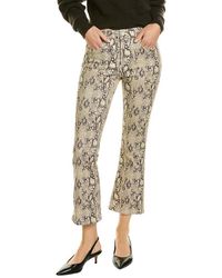 FRAME - Le Crop The Serpent Mini Bootcut Jean - Lyst