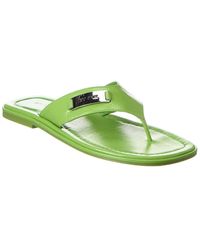 BY FAR - Zizi Leather Sandal - Lyst