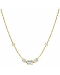 Lab Grown Diamonds - 14K 3.23 Ct. Tw. Lab-Grown Diamond Necklace - Lyst