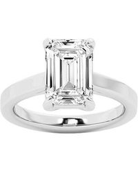 Lab Grown Diamonds - 14K 7.00 Ct. Tw. Lab-Grown Diamond Solitaire Engagement Ring - Lyst