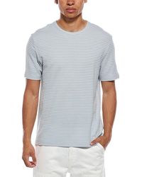 Vince - Stripe Crewneck T-Shirt - Lyst