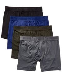 PUMA - Set Of 4 Mesh Boxer Brief - Lyst