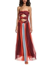 To My Lovers - Mesh Maxi Dress - Lyst