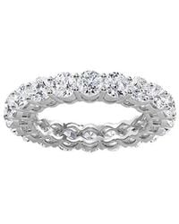 Diana M. Jewels - Diana M. Fine Jewelry 14k 5.09 Ct. Tw. Lab Grown Diamond Eternity Ring - Lyst