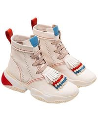 Hogan - Interaction Leather Boot - Lyst