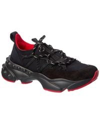 Christian Louboutin - Trailnrun Donna Leather Running Sneakers - Lyst