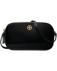 Tory Burch - Smooth Camera Bag Leather Crossbody - Lyst