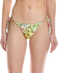 Monte and Lou - Reversible Tie Side Bikini Bottom - Lyst