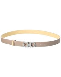 Ferragamo - Gancini Reversible Leather Belt - Lyst