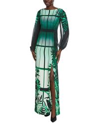Akris - Silk Maxi Dress - Lyst