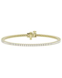 Lab Grown Diamonds - 14K 1.50 Ct. Tw. Lab-Grown Diamond Tennis Bracelet - Lyst