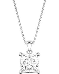 Amairah - 14K 2.00 Ct. Tw. Lab-Grown Diamond Solitaire Pendant Necklace - Lyst