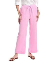 Stellah - Maya Double Gauze Relaxed Pant - Lyst