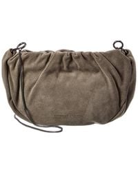 Brunello Cucinelli - Suede Hobo Bag - Lyst