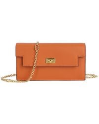 Tiffany & Fred Paris - Grained Leather Wallet - Lyst