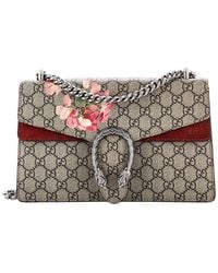 Gucci - Blooms Print Gg Coated Canvas Dionysus Bag Small (Authentic Pre- Loved) - Lyst