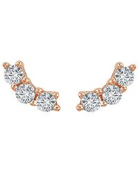 Sabrina Designs - 14k Rose Gold 0.30 Ct. Tw. Diamond Earrings - Lyst