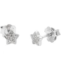 Diamond Select Cuts - 0.04 Ct. Tw. Diamond .Mm Earrings - Lyst