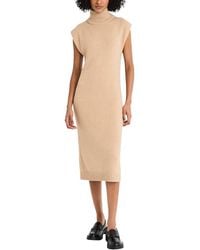 Luxely - Midi Sweater Dress - Lyst