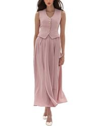 BGL - Vest & Skirt Set - Lyst