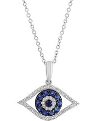 Effy Fine Jewelry - 14K 0.14 Ct. Tw. Diamond Necklace - Lyst