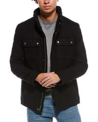 Cole Haan - Cole Haan Wool-Blend Jacket - Lyst