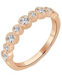 Sabrina Designs - 14k Rose Gold 0.28 Ct. Tw. Diamond Ring - Lyst