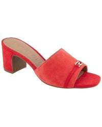Aerosoles - Gela Suede Heeled Sandal - Lyst