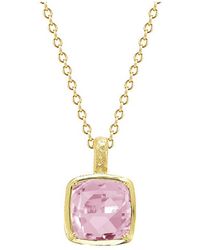 Reiss - 14k 6.00 Ct. Tw. Rose Quartz Necklace - Lyst