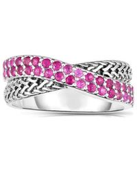 Phillip Gavriel - 0.78 Ct. Tw. Sapphire Woven Ring - Lyst
