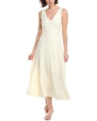 Rag & Bone - Lou V-Neck Midi Dress - Lyst