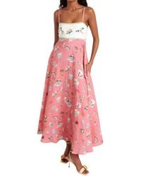 Linda Charm - Midi Dress - Lyst