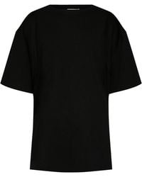 McQueen - Harness Crewneck T-Shirt - Lyst