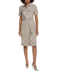 Nanette Lepore - Midi Shirtdress - Lyst
