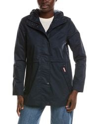 HUNTER - Adela Waterproof Classic Rain Jacket - Lyst