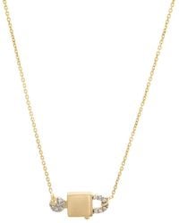 Diamond Select Cuts - 0.09 Ct. Tw. Diamond 14K Necklace - Lyst