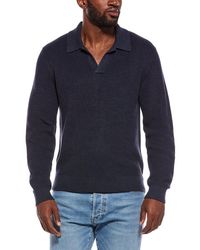 Madewell - Shaker Stitch Polo Sweater - Lyst