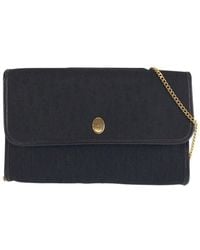 Dior - Black Canvas Trotter Shoulder Bag (authentic Pre-loved) - Lyst