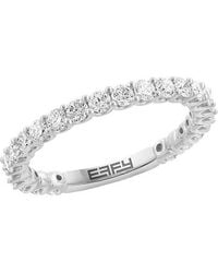 Effy Fine Jewelry - 14K 0.94 Ct. Tw. Lab-Grown Diamond Ring - Lyst