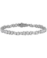 Created Forever - 18K 3.15 Ct. Tw. Lab-Grown Diamond Tennis Bracelet - Lyst