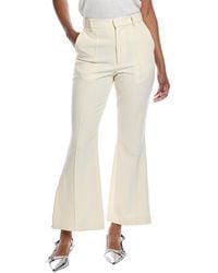 LAPOINTE - Matte Crepe Flare Pant - Lyst