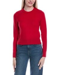 Brodie Cashmere - Fitted Wool & Cashmere-Blend Sweater - Lyst